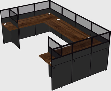 Cabine en u
