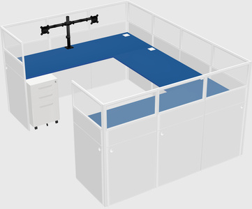 Cabine en u