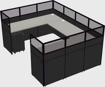 Cabine en u