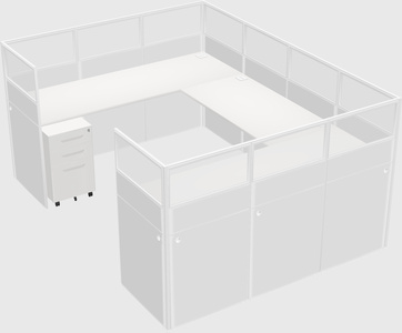 Cabine en u