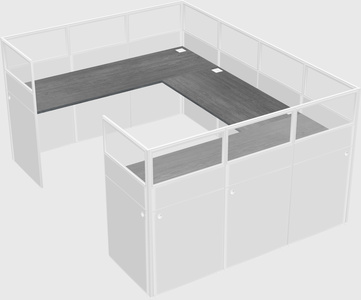Cabine en u