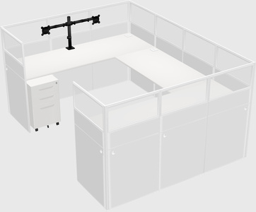 Cabine en u