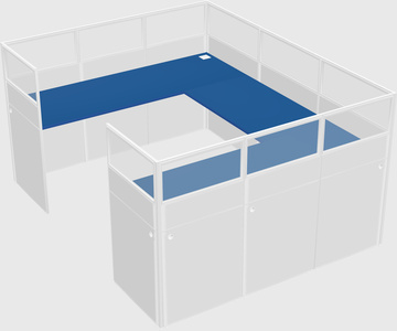Cabine en u