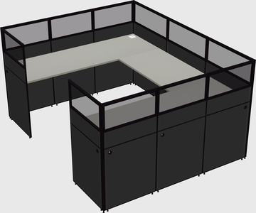 Cabine en u