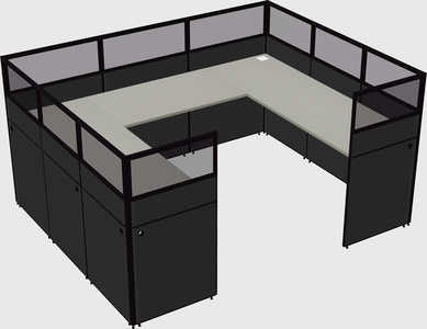 Cabine en u