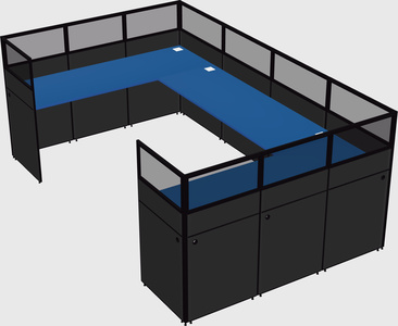 Cabine en u