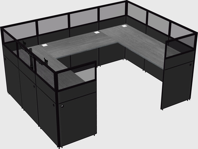 Cabine en u