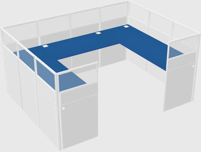 Cabine en u
