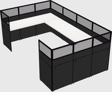 Cabine en u