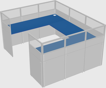 Cabine en u