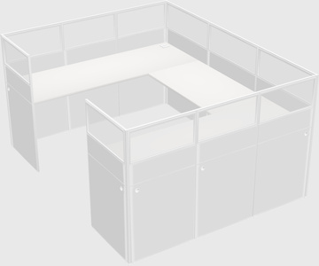 Cabine en u