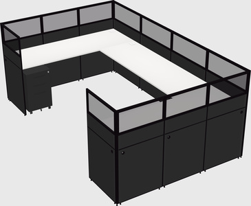 Cabine en u