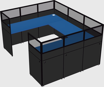 Cabine en u