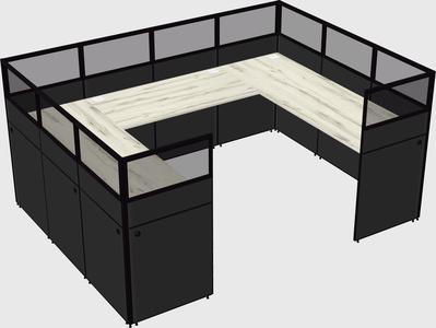 Cabine en u