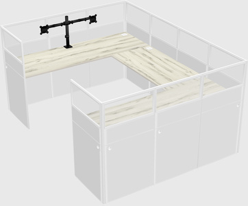 Cabine en u