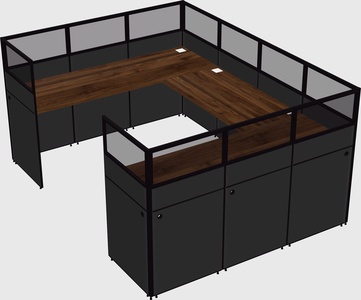 Cabine en u
