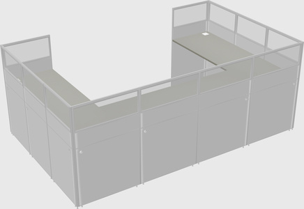 Cabine en u