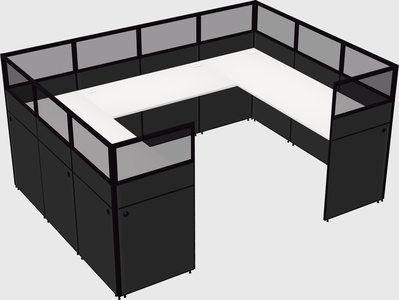 Cabine en u