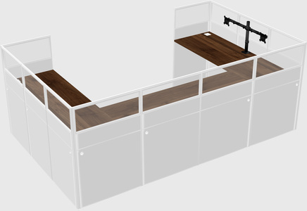 Cabine en u