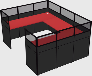 Cabine en u