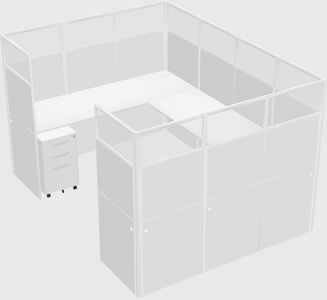 Cabine en u