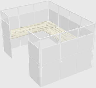 Cabine en u