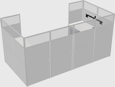 Cabine en u
