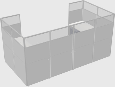 Cabine en u