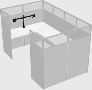 Cabine en u