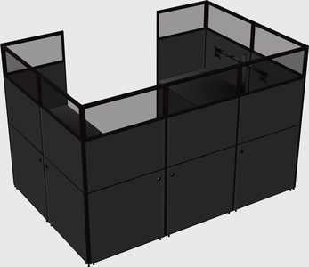 Cabine en u