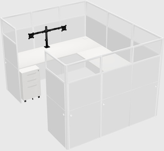 Cabine en u