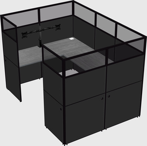 Cabine en u