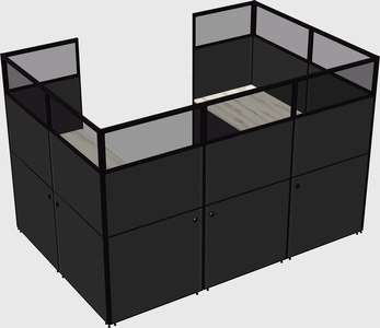 Cabine en u