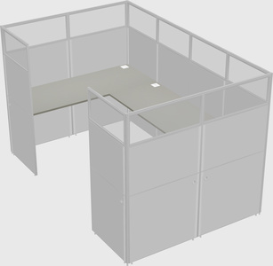 Cabine en u