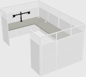 Cabine en u