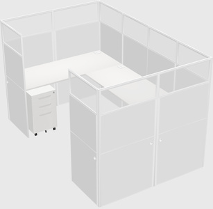 Cabine en u