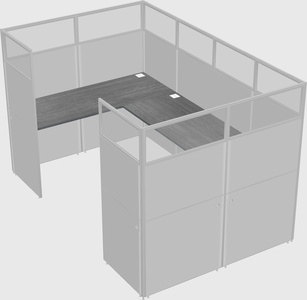Cabine en u