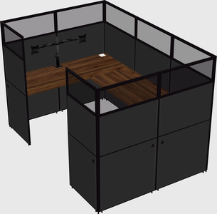 Cabine en u