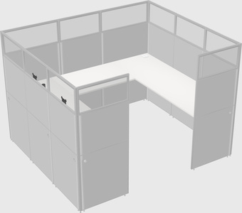 Cabine en u