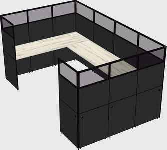 Cabine en u