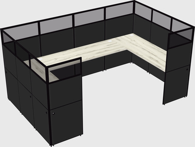 Cabine en u