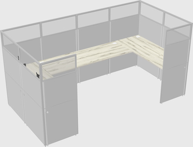 Cabine en u