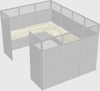 Cabine en u