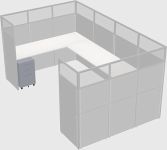 Cabine en u