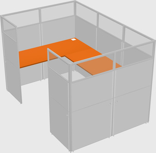 Cabine en u