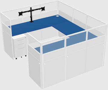 Cabine en u