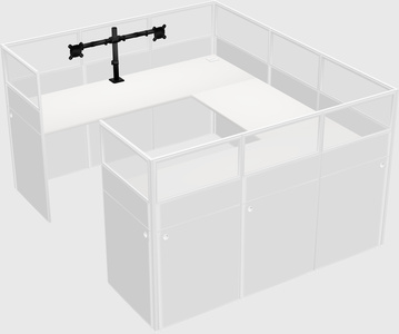 Cabine en u