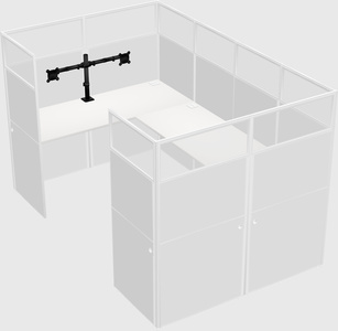 Cabine en u