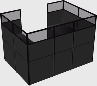 Cabine en u