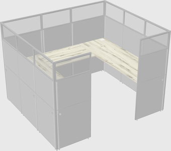 Cabine en u